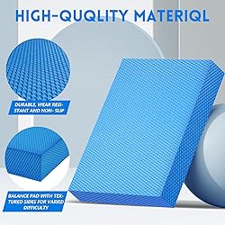 Corsiampoo Balance Pad-2 Inch Thick Foam Exercise
