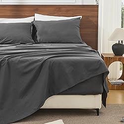 Bedlifes 100% French Linen Sheets Queen Size