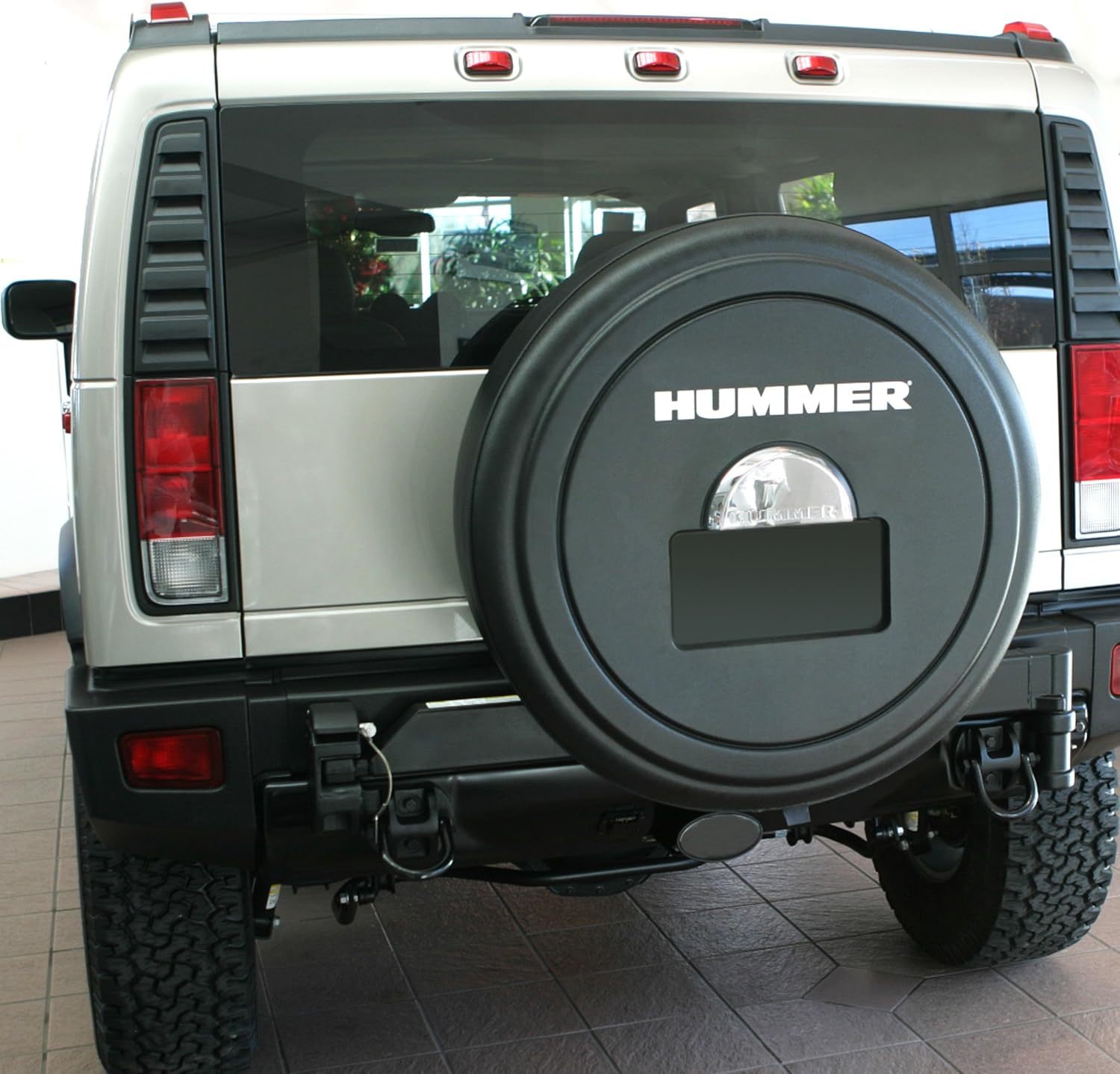 HUMMER H2 35" Rigid Plastic Spare Wheel Cover Tyre Cover 20052010