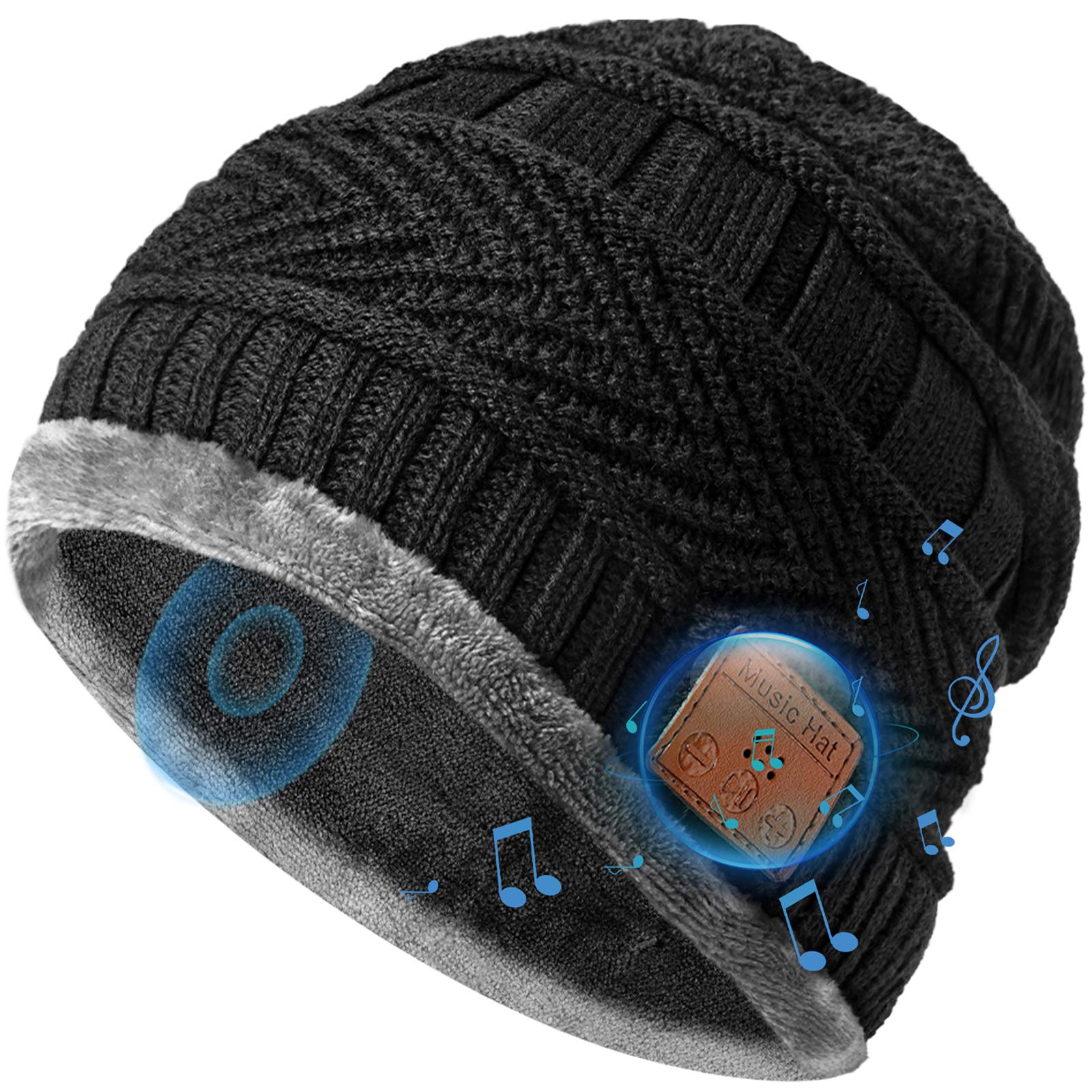 Bluetooth Beanie Hat Stocking Stuffers 