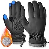 Sukeen Windproof Kids Winter Gloves, Soft Warm Touchscreen Anti-Slip Boys Winter Gloves for Kids Boys Girls Youth Snow Ski Running Cycling Outdoor