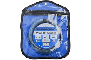 YZJSM Momoi Diamond Special Swordfish Wind-On Leaders - 250lb Test - White - 150ft