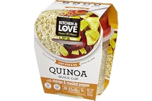 KITCHEN & LOVE Quinoa Quick Cups (Mango & Roasted Peppers 6-Pack)