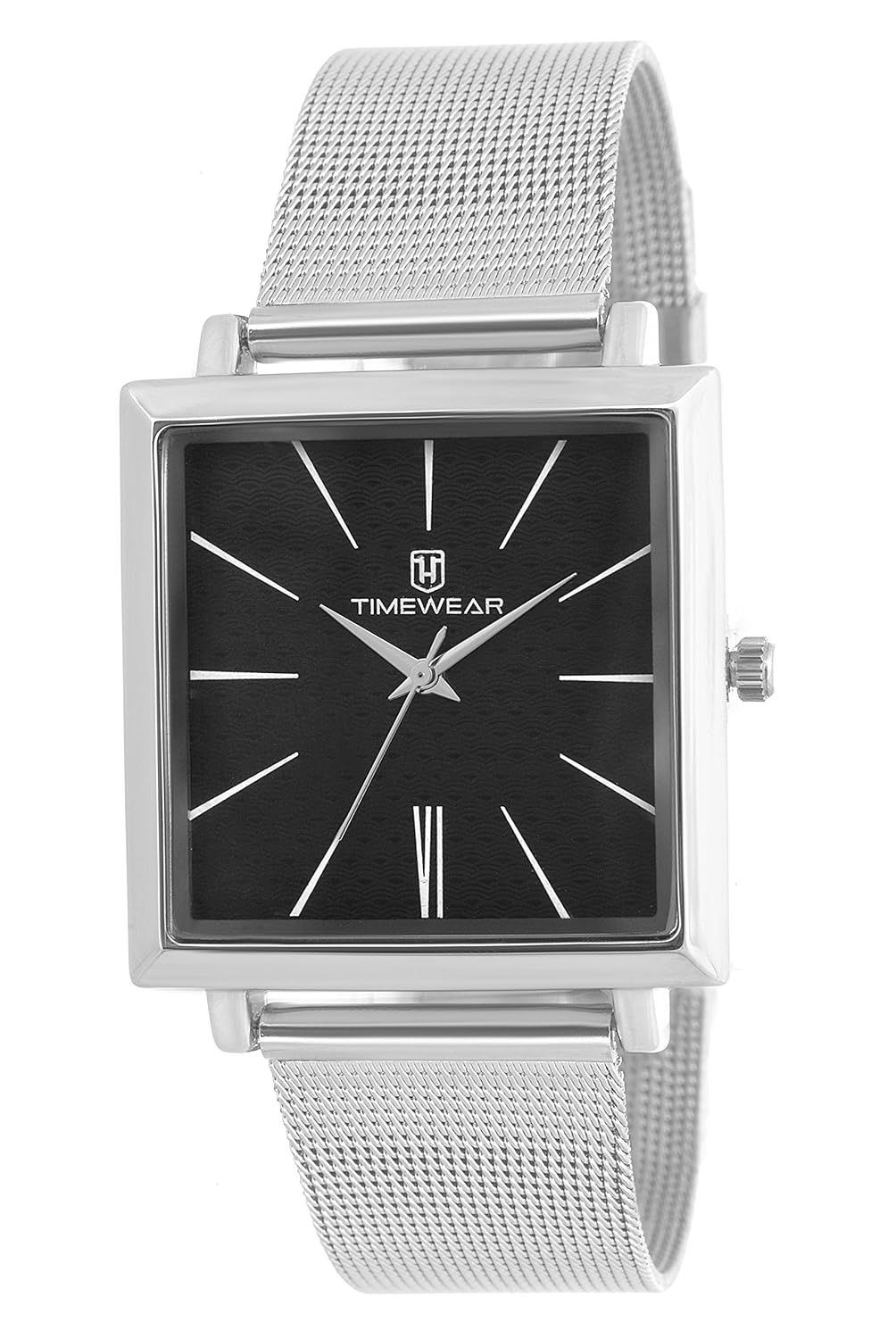 timewear formal black dial men's watch - 143bdtg