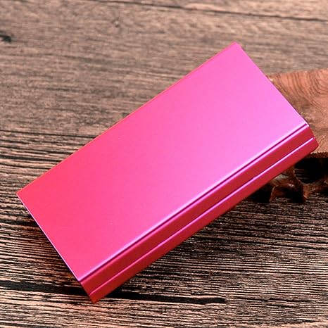 Amazon Co Jp 本のたばこ用シガレットケースボックス長く薄い煙自動ポップカバー超薄型アルミ合金ボックス ピンク ホーム キッチン