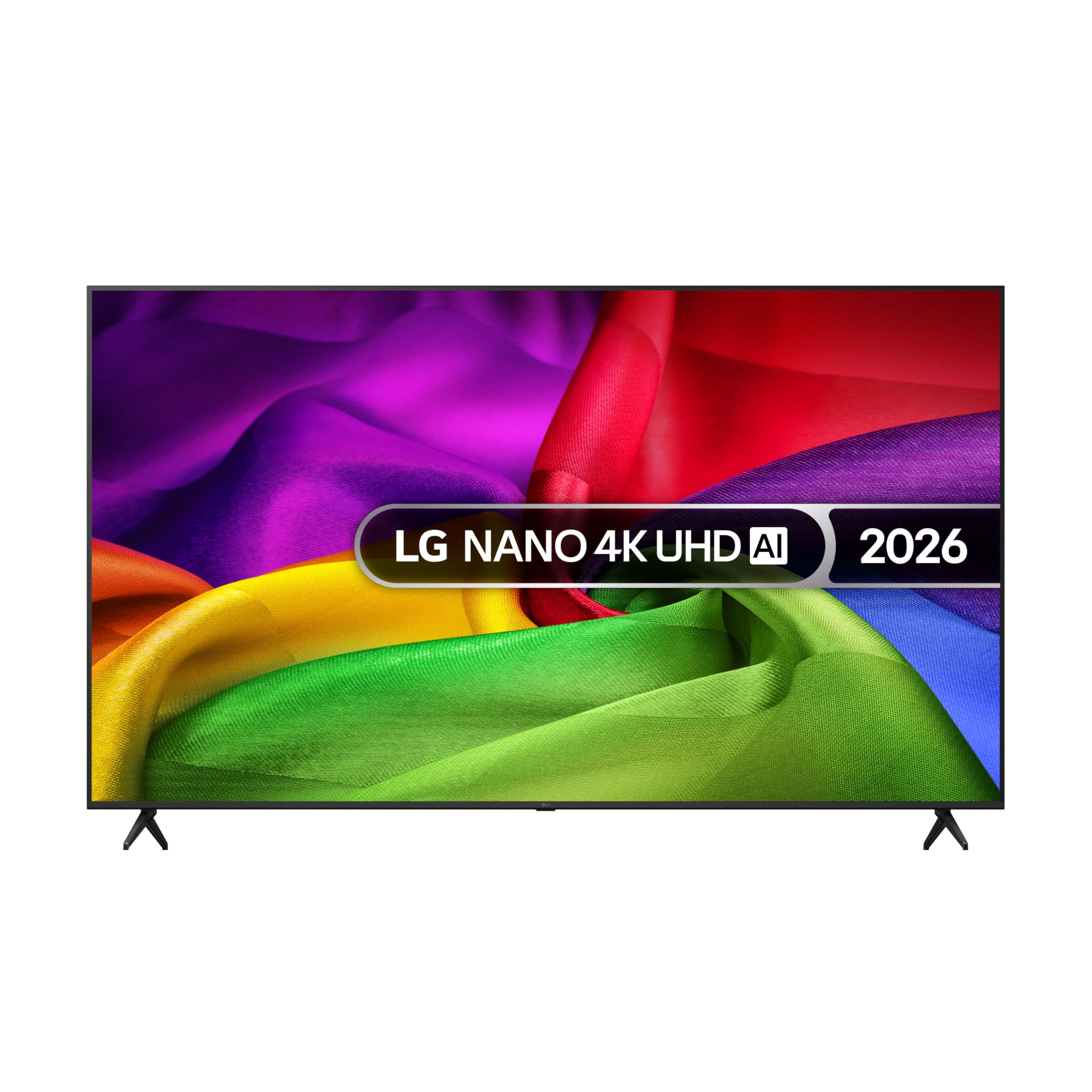 LG 75NU800B6LA Nano UHD AI NU80 4K Smart TV, α7 Processor Gen9, 60Hz, HDR10, Filmmaker Mode™, Google Cast, Apple AirPlay 2, Model Year 2026
