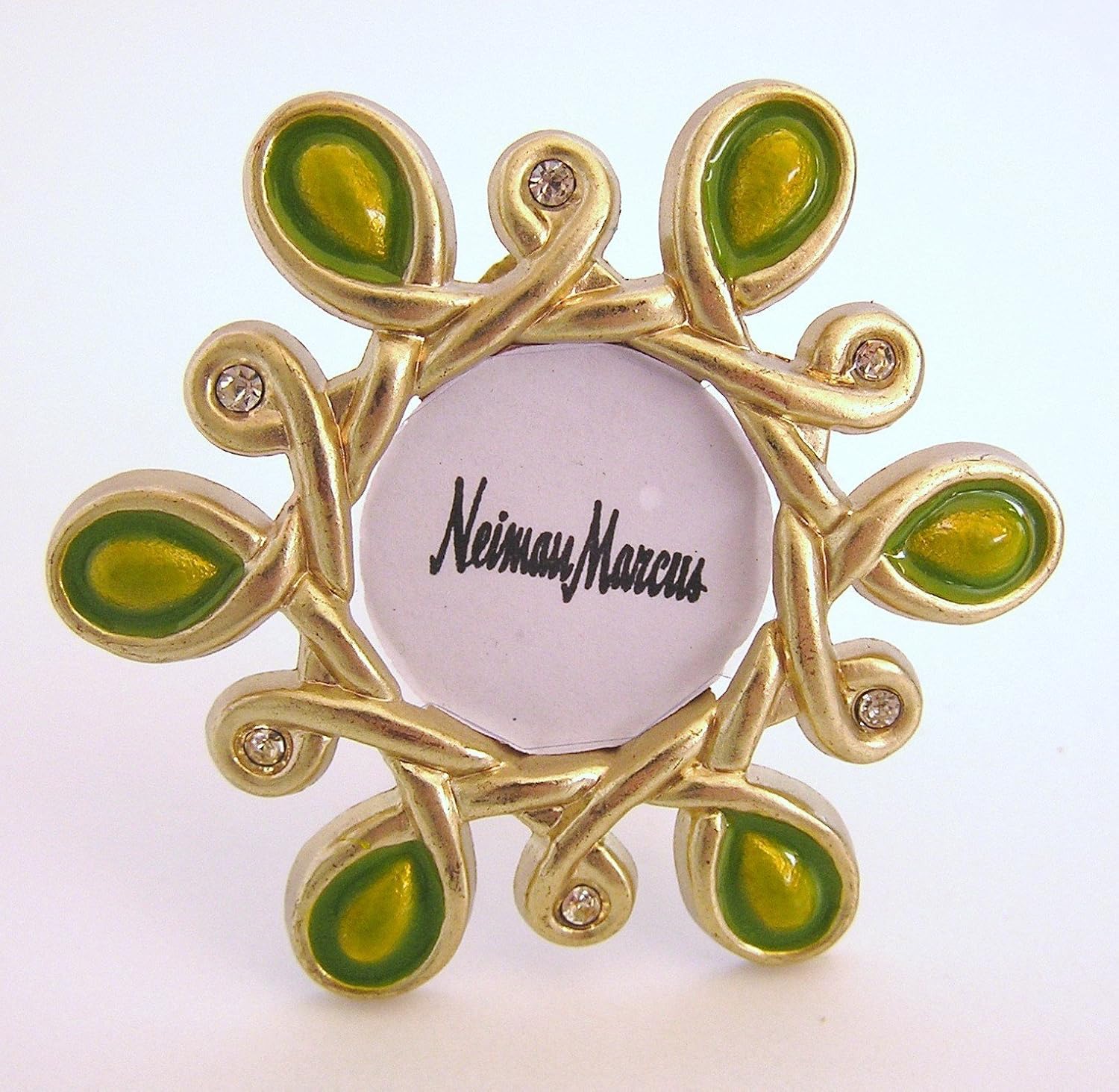 Jay Strongwater for NeimanMarcus GREEN AND GOLD Miniature
