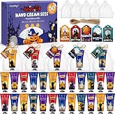50 Pack Halloween Hand Cream Set with Cards &amp; Bags, Bulk Halloween Gifts | Ideal for Halloween Party Favors, Goodie Bag Stuffers and Halloween Decorations