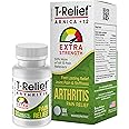 T-Relief Extra Strength Arthritis Pain Reliever Arnica +12 Natural Medicines for Joint Soreness Stiffness Aches, Quick Dissolving Pain Relief for Women & Men - 100 Tablets