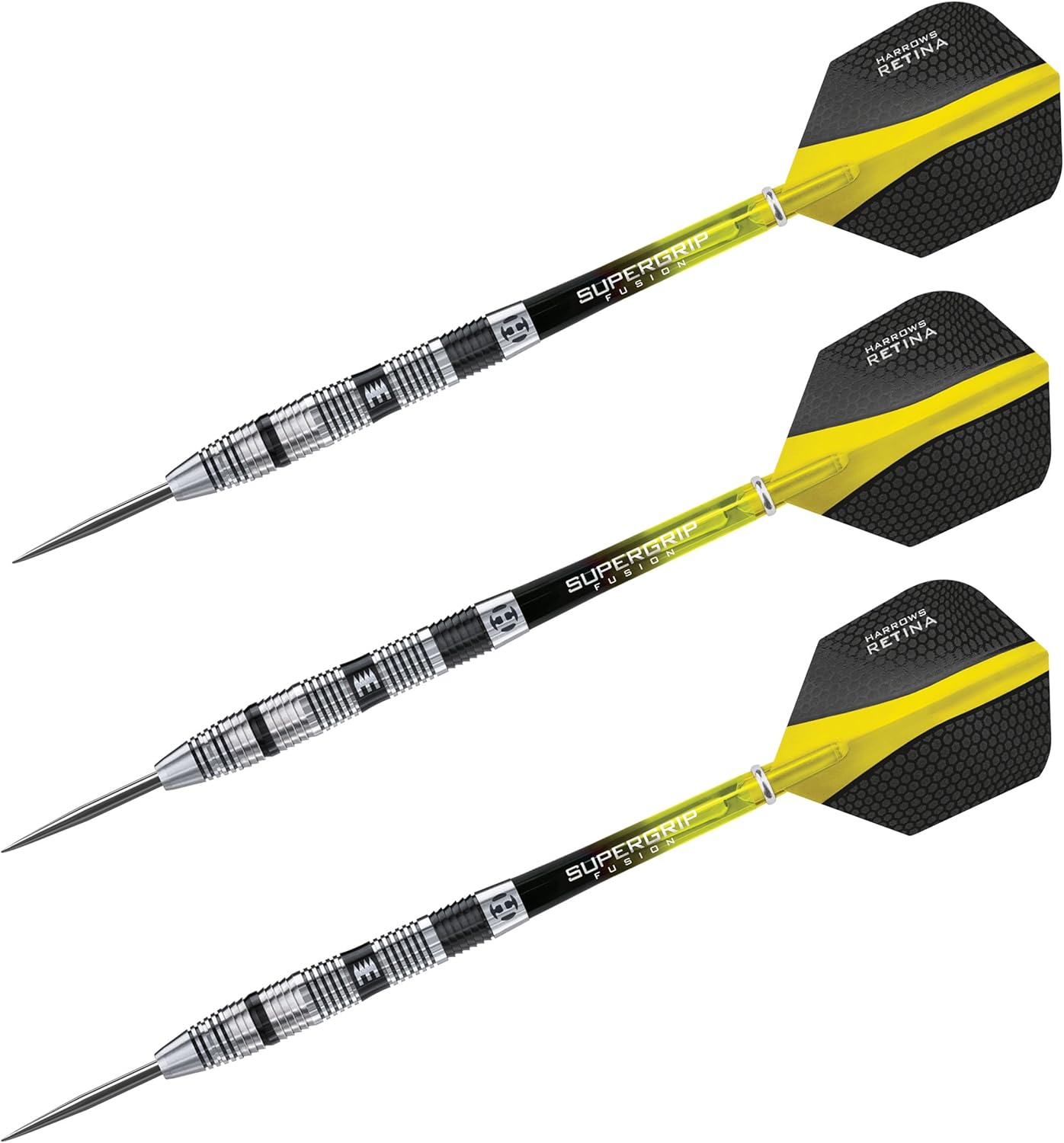 Harrows Elite 90 Tungsten, Streamlined Shaped Coated with A Tough