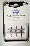BRAUSE KALLIGRAPHIE-FEDERN ZEICHENFEDERN, NR.66 HOCHELASTISCH, 3 KALLIGRAPHIE-FEDERN FÜR KLEINE COPPERPLATE KALLIGRAPHIE (300066B)