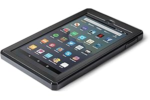 AMAZON FIRE TABLET ACCESSORIES Nupro Heavy Duty Shock-Proof Standing Cover with Screen Protector For Fire 7 Tablet, Black