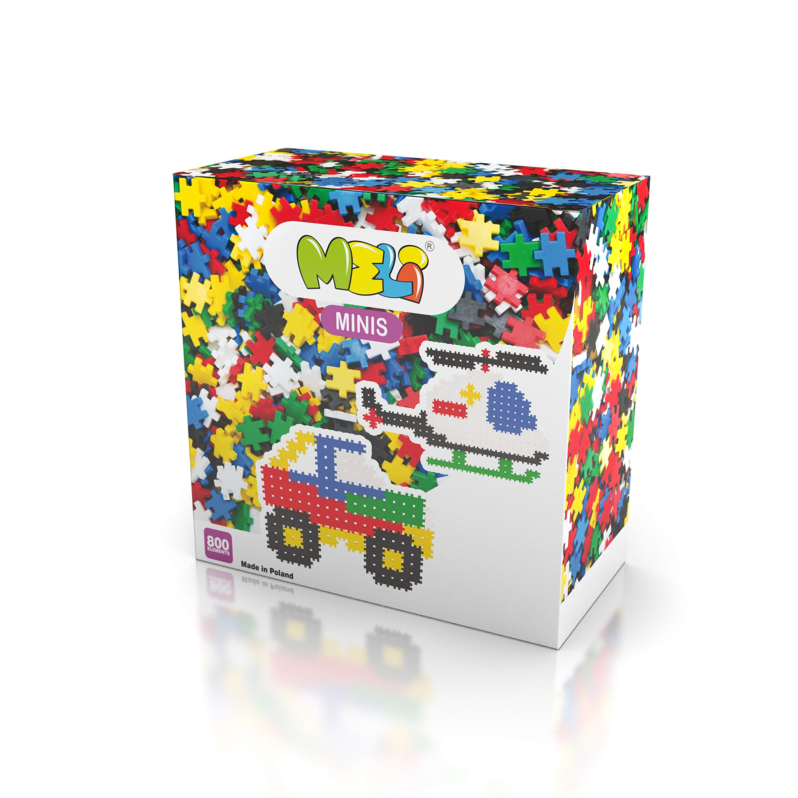 Bricks& blocks&construction toys MELI MINIS 800 ELEMENTS