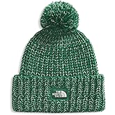 THE NORTH FACE Cozy Chunky Cabin Beanie | Deep Fit, Cuffed Winter Hat for Men & Women, Removable Pom & Textured Cable Detail