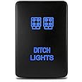 Ditch Light Switch Compatible with 5th gen 4Runner Push Button LED 32mm