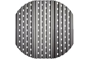 GRILL GRATE BRAND THE ORIGINAL RAISED RAIL DESIGN GET FIRED UP · WWW.GRILLGRATE.COM GrillGrate for 18.5" Weber Kettle, Smokey Mountain, and Jumbo Joe | Premium Charcoal Grill Accessory | Patented Design for Juicier, More Flavorful Food | Hard Anodized Aluminum Grill Surface