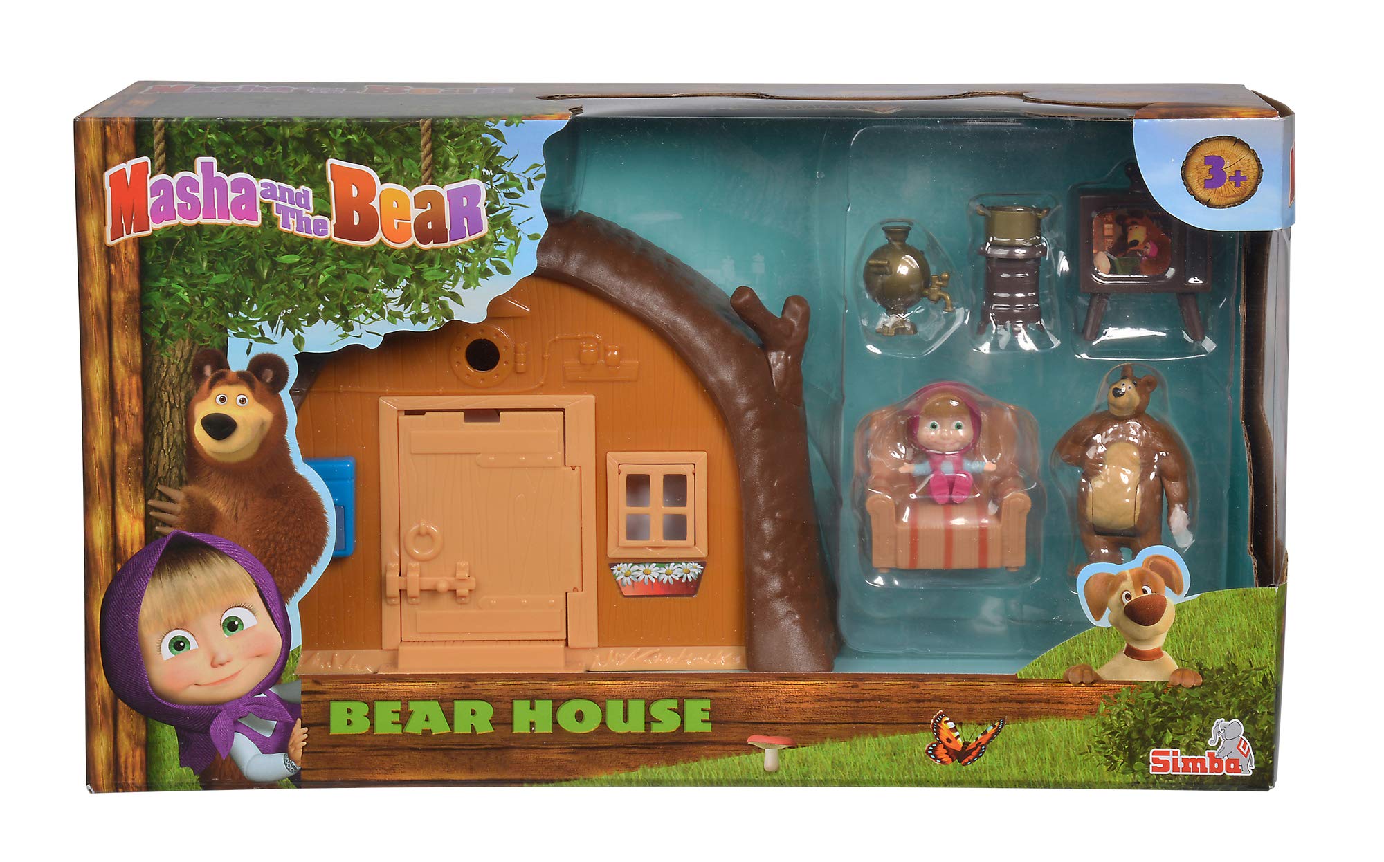 Masha and the Bear House Bear Masha Packable Playset Buy Online in
