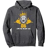 Mens Alpha African 1906 Fraternity Hand Sign Ape Crown Pullover Hoodie