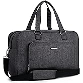 BAGSMART Weekender Bags for Women, Travel Duffle Overnight Bag Personal Item Bag with Shoe Bag for Travel Essentials
