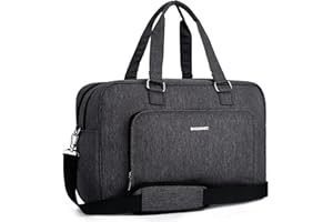 BAGSMART Weekender Bags for Women, Travel Duffle Overnight Bag Personal Item Bag with Shoe Bag for Travel Essentials
