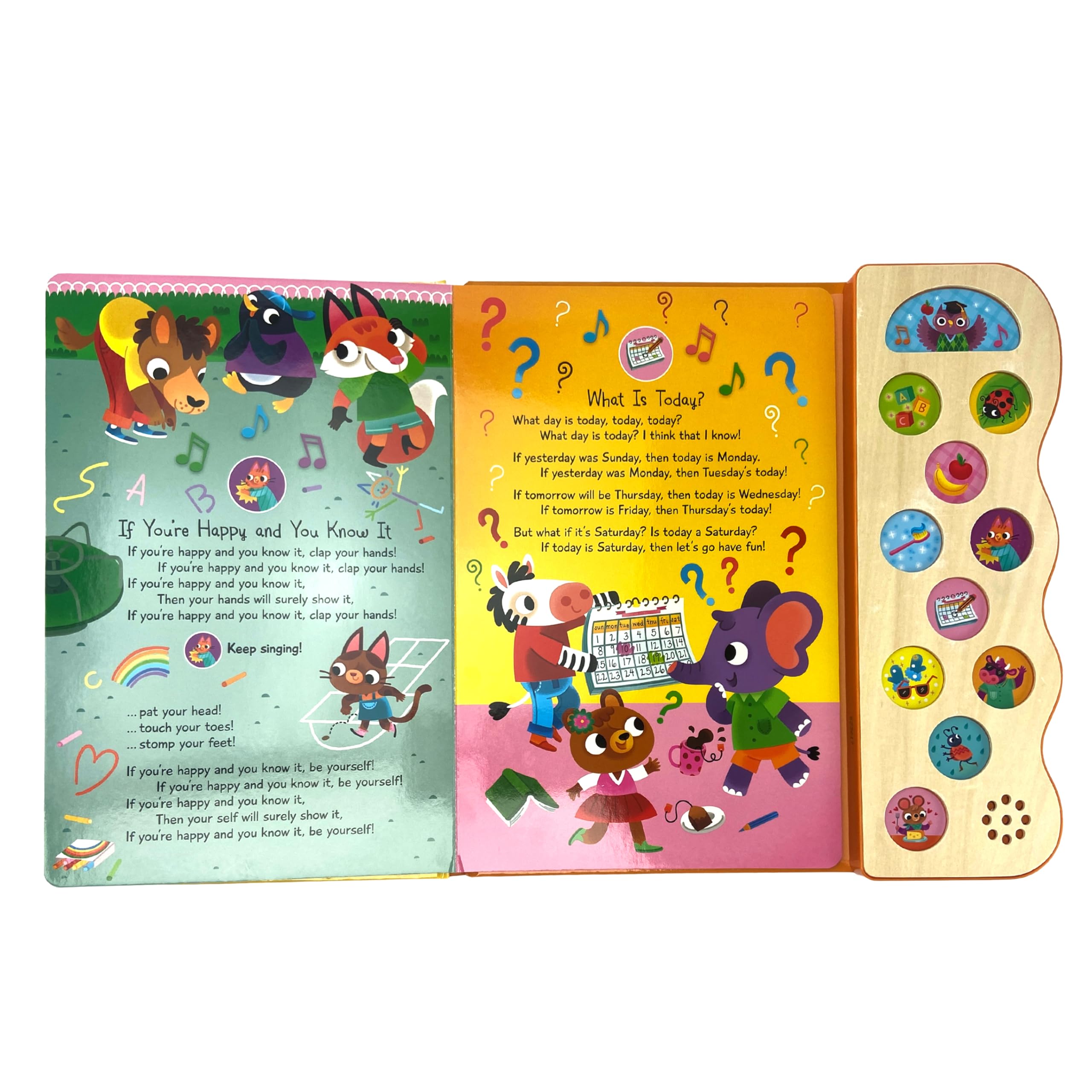 ABC & 123 Learning Songs: Interactive Children's Sound Book (11 Button Sound) (11 Button Sound Book) ABC & 123 Learning Songs: Interactive Children's Sound Book (11 Button Sound) (11 Button Sound Book) Hardcover