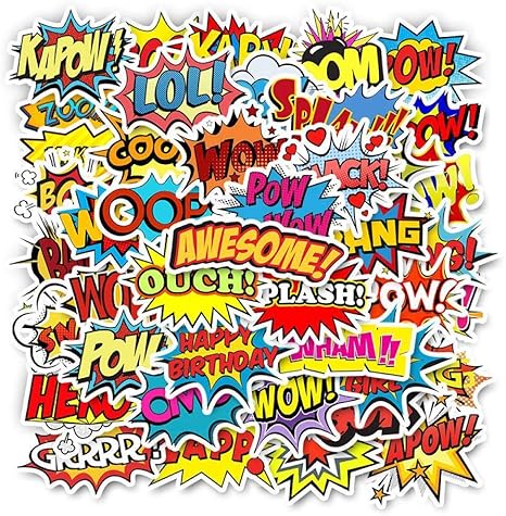 Amazon Co Jp 50ピースステッカー お洒落漫画ステッカー防水装飾ステッカー荷物車スーツケース用ステッカー おしゃれ スマホ Az057 ホーム キッチン