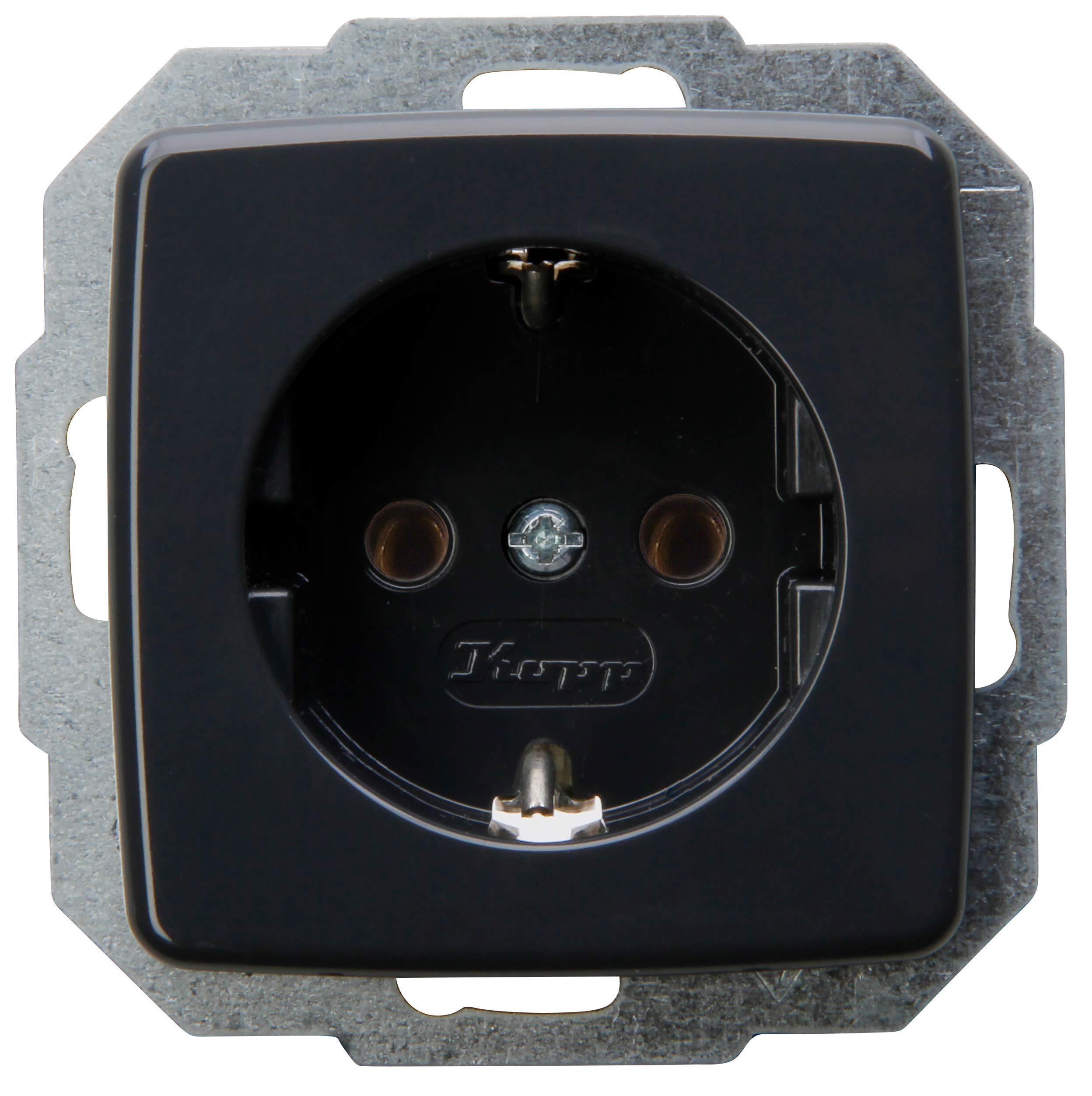 Kopp Rivo 945015088 Socket without Raised Contact Protection 16 A 250 V Anthracite