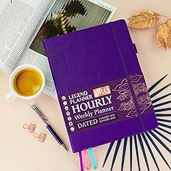 Legend Hourly Schedule Planner PRO Dated Jan
