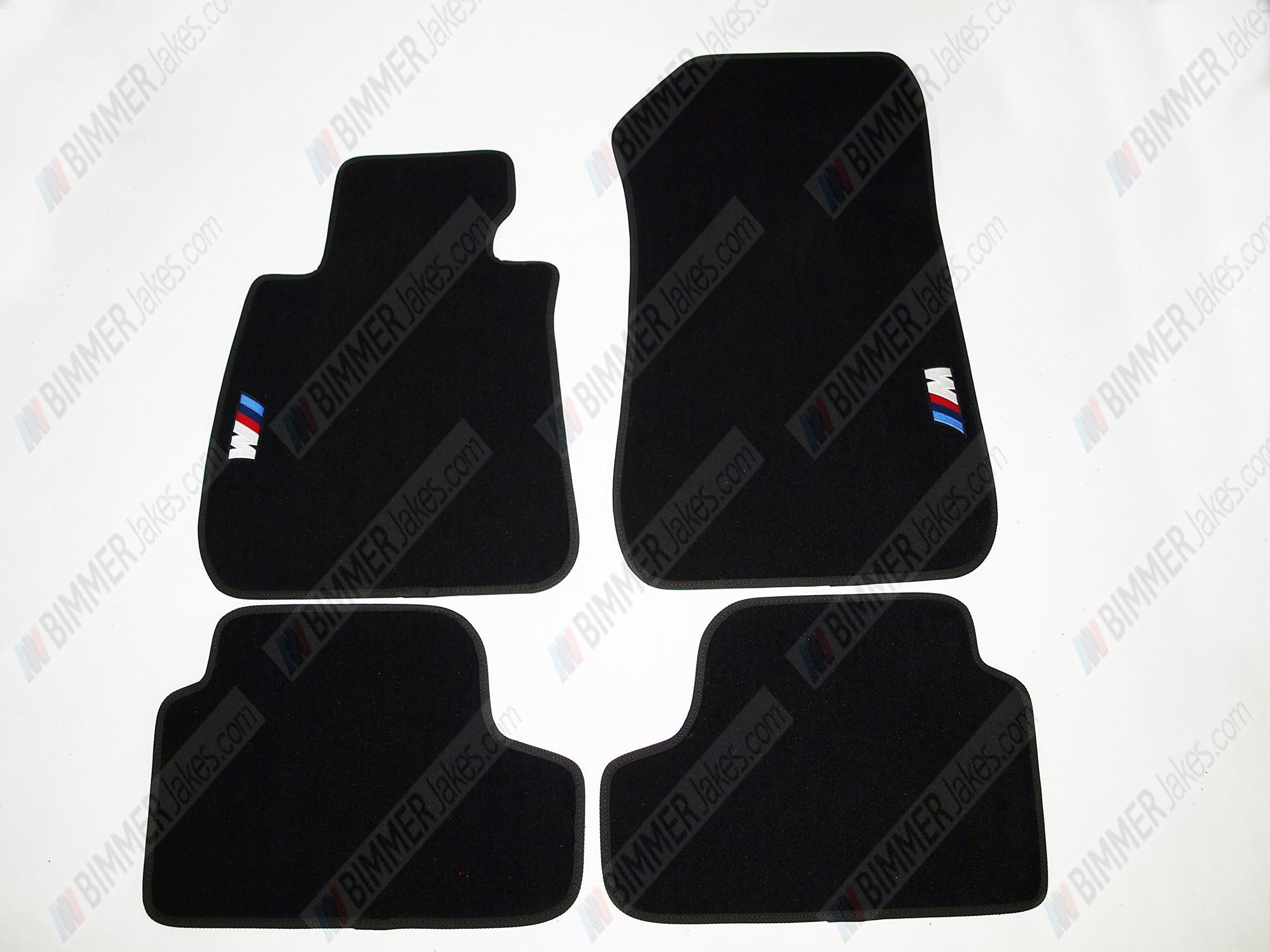 NEW CAR FLOOR MATS BLACK with ///M EMBLEM for BMW 3 series E93 Cabrio 2006 - 2013