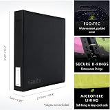 Vault X Exo Tec Ring Binder Slim 540 Cards Black/Green Trading Card view 2