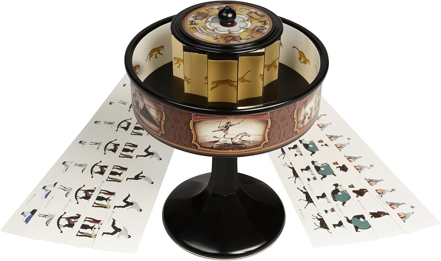 Super Saturday Praxinoscope Animation Toy Black Optical Toys