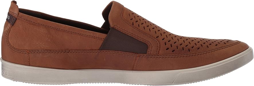 ecco men's collin perforated slip on