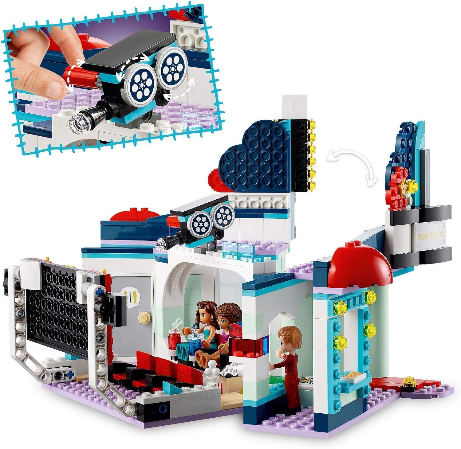 LEGO Heartlake City Movie Theater, Multicolor - Image 4