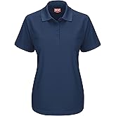 Red Kap Womens Short Sleeve Knit Performance Polo
