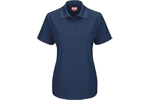 Red Kap Womens Short Sleeve Knit Performance Polo