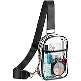 Telena Clear Bag for Stadium Events Women's Clear Purses for Women Stadium Crossbody Bag | Stadium Events, Clear Purses, Women, Stadium