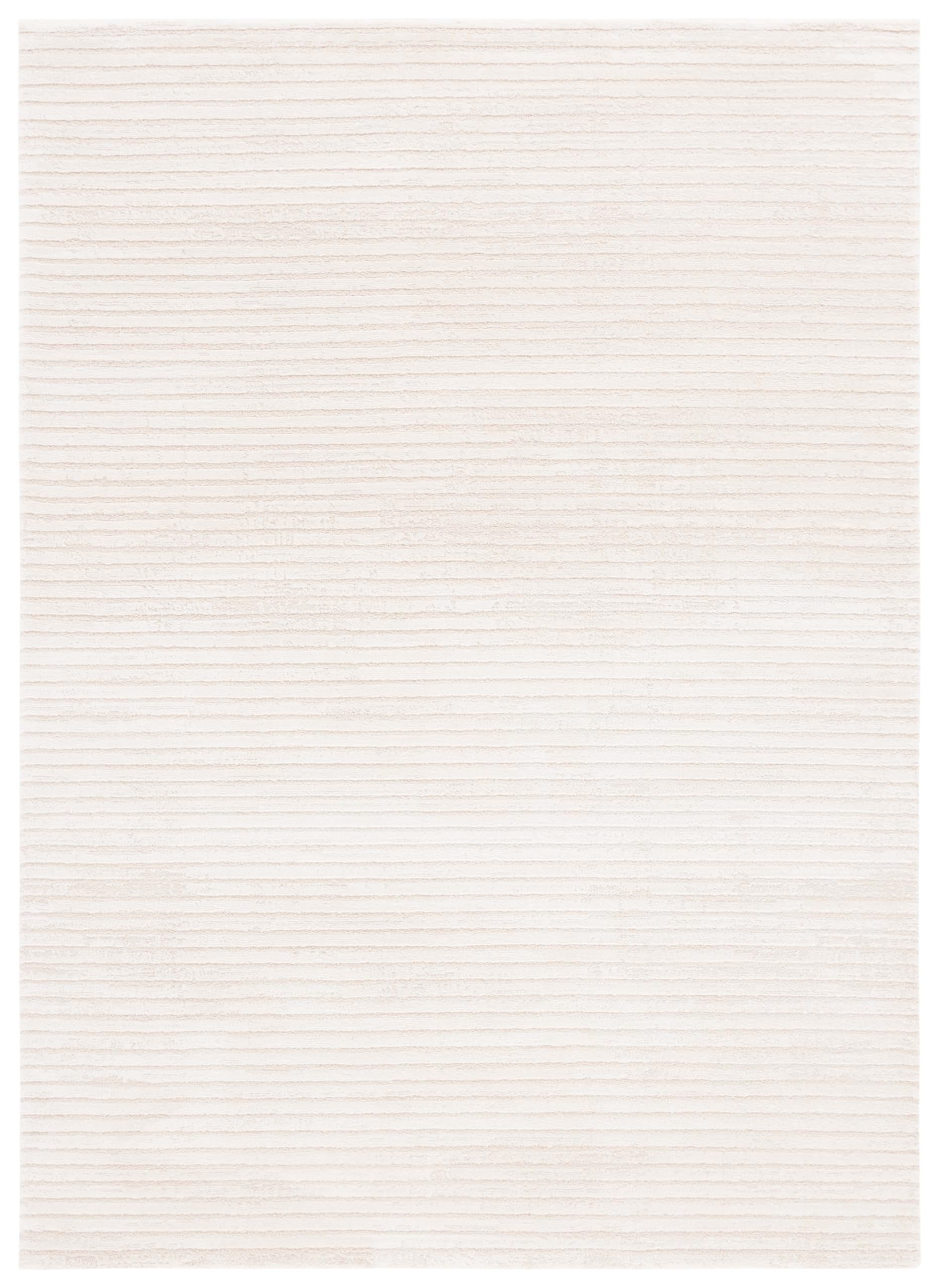 Safavieh Plain Rug for Living Room, Dining Room, Bedroom - Neptune Collection, Short Pile, Ivory and Beige, 36 x 60 Inch