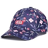NUZADA Baseball Cap Women Adjustable Floral Graphic Print Hat Stylish