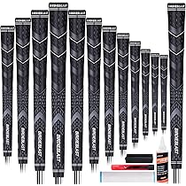 CLUBHAUS Original Grip Black 13本SET Set of 13 -Winn DRI-TAC 2.0 OVERSIZED Jet Black Golf Grip