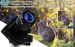 ELP USB Camera with Zoom Lens 2.8-12mm Manual Focus