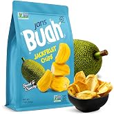 Jackfruit Chips 7 Oz | Jans Buah Dried Jackfruit Chips, Gluten-Less Fruit Snack, Authentic Fruit Experience, Jack Fruit Dried, Freeze Dried