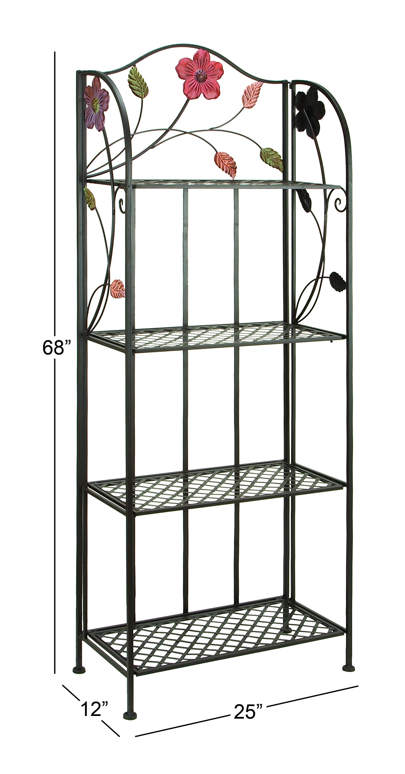 Deco 79 63065 Metal Bakers Rack, 25 by 68Inch eBay