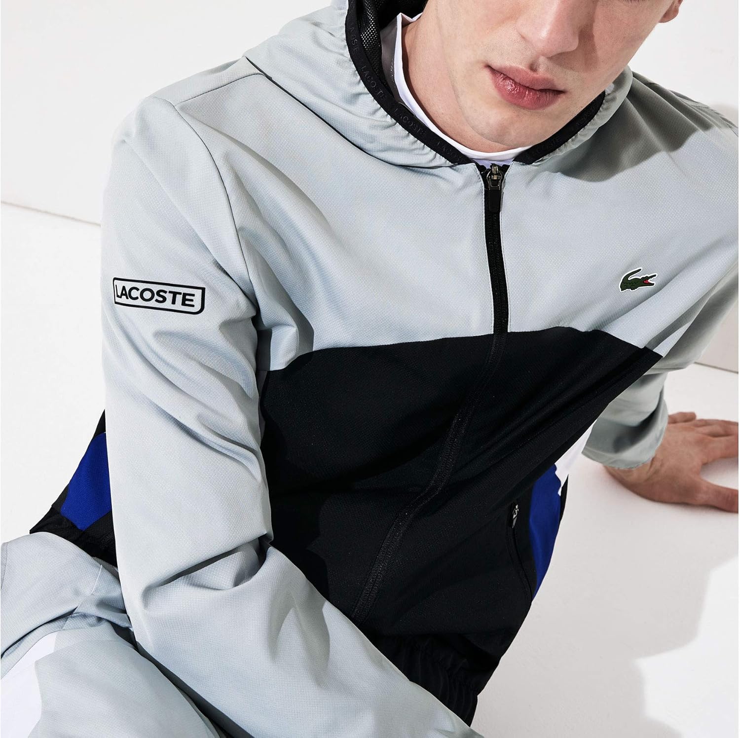 lacoste hoodie tracksuit