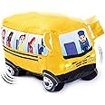 Wheels On The Bus Plush | Stuffed School Bus | Wheelie School | Animated Singing School Bus | Plush Bus | Stuffed School Bus Toy | School Bus Stuffed Toy | Mouth Moves and Sings Wheels on The Bus