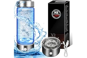 AIRDINBOR Hydropures Hydrogen Water Bottle, Hydrogen Water Bottle Generator, 3Min Quick Electrolysis, Suitable for Travel, Exercise, Gift for Love