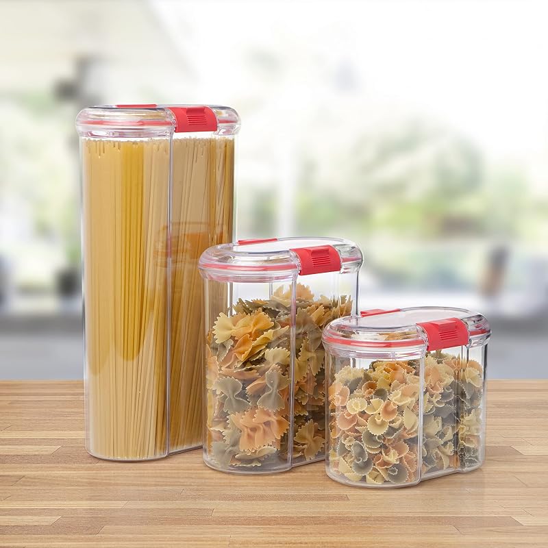 Tarro de Cocina Cierre Hermético Plástico Libre de BPA