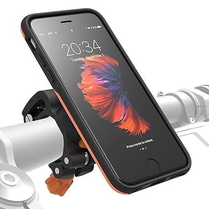 MORPHEUS LABS M4s Handyhalterung Fahrrad iPhone 6/ 6s Fahrradhalterung Halterung & iPhone 6/ 6s Hülle magnetisch fürs Rad, Dr