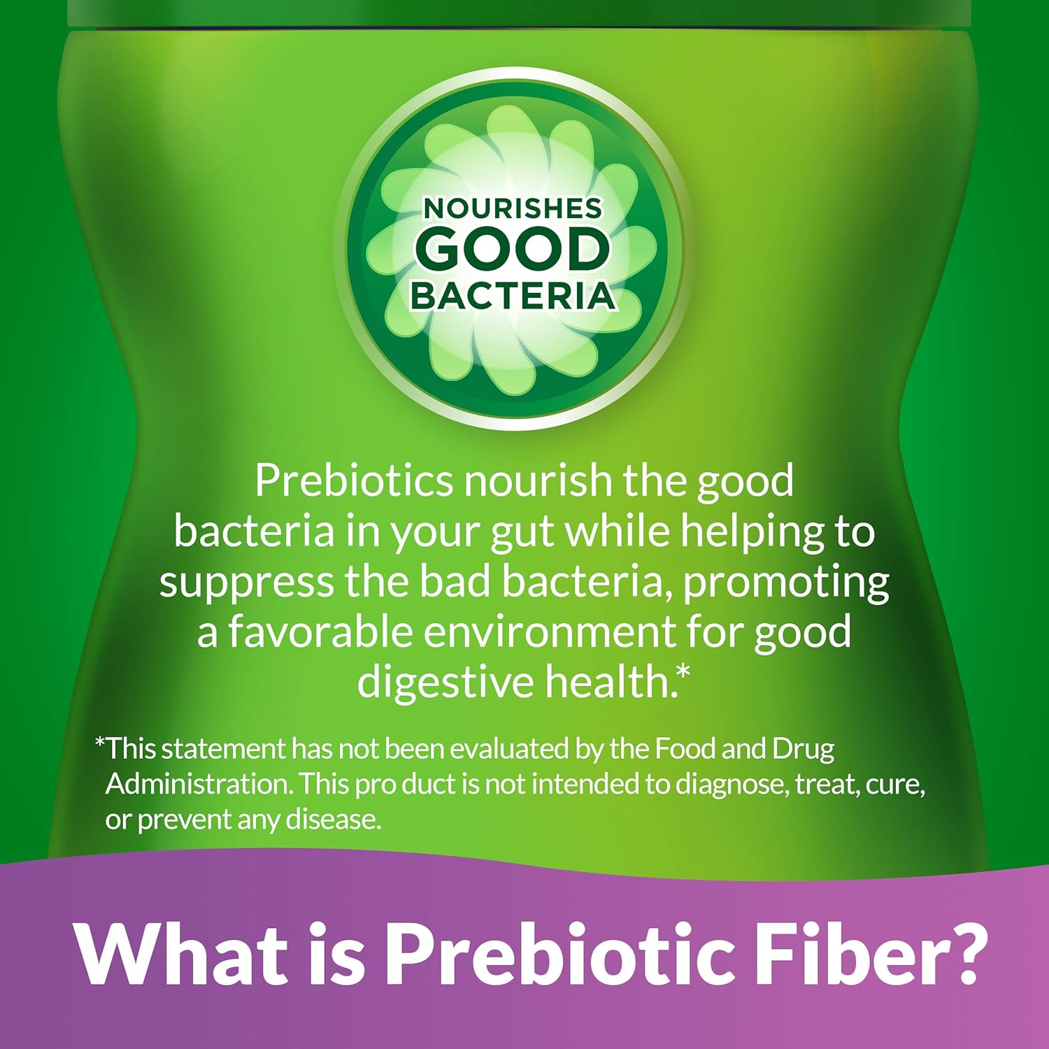 Benefiber Daily Prebiotic Fiber Supplement, Chewable Tablet for Digestive Health, Assorted Fruit, Sugar Free, 100 Count: Health & Personal Care