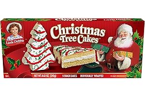 SANQIZ Christmas Tree Cakes 3 Boxes of 5 (Total 15 Cakes)