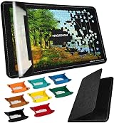 MOZOOSON Puzzle Board for 2000 Pieces 41.3x31.5in with 8 Trays Cover
